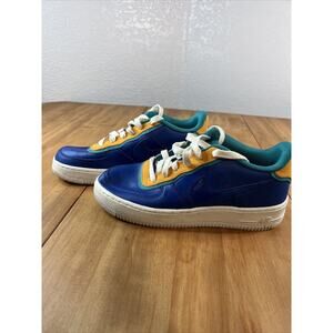 Nike Air Force Youth Sz 6.5 Double Layered Indigo Shoes